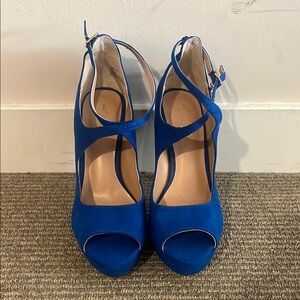 Thalia Sodi Blue Strappy Chelsie Heel
